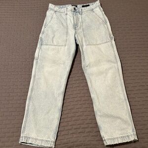 Cotton On Men’s Baggy Carpenter Jeans-Size 32